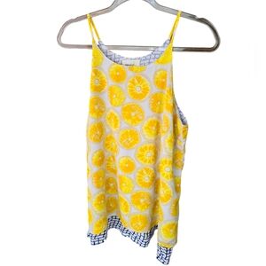 Porridge, yellow summer blouse, size M